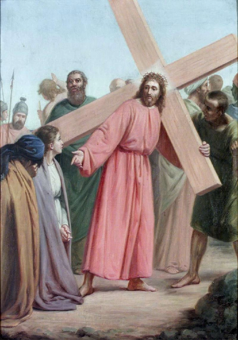 G. - Riva G.B. (1899), Via Crucis stazione VIII